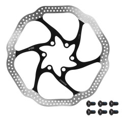 Disc frana Force-3 160 mm 6 gauri negru