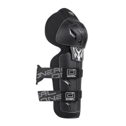 Genunchiere Lungi O'Neal PRO III Loon Knee protectie tibie curele velcro BMX MTB negre marime universala - Img 2
