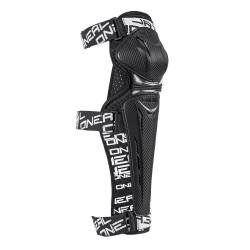 Genunchiere lungi O'neal Trail Fr carbon Look Knee alb/negru M - Img 2
