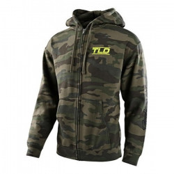 Hanorac Troy Lee Designs Speed Logo Camo Green