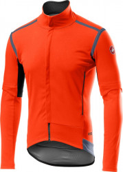 Jacheta cu maneci detasabile Castelli Perfetto RoS Convertible LS Portocalie