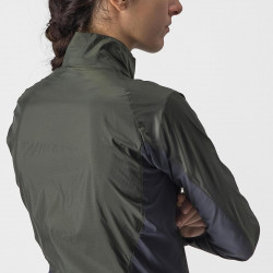 Jacheta de vant Castelli Squadra Stretch W de dama Kaki - Img 4
