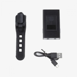 Lumina fata Fivestars Re.Light RBL-500, acumulator intern, afisaj digital, incarcare Micro-USB, 500 lm - Img 4