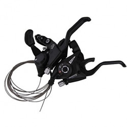 Manete integrate SHIMANO ST-EF500 3x8 Vit. Negru