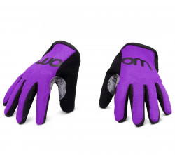 Manusi ciclism pentru copii WOOM Purple Haze