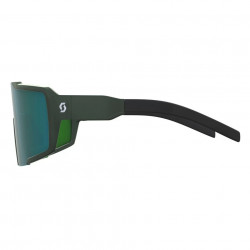 Ochelari soare SCOTT Shield Compact Kaki Green-Green Chrome