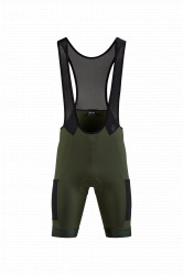 Pantaloni CUBE Blackline Bib Shorts Cargo Olive