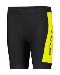 Pantaloni de bicicleta pentru copii Scott RC PRO Junior negru galben