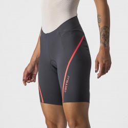 Pantaloni scurti Castelli Velocissima 3, de dama, Antracit/Roz, S - Img 4