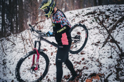 Pantaloni Scurti Force Blade MTB Fara Bazon, Black L - Img 3