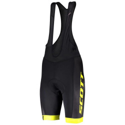 Pantaloni scurti Scott cu bretele negru-galben