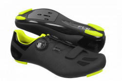 Pantofi ciclism FLR F-11 Pro Road - Negru-Galben Neon