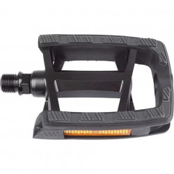 Pedale Aluminiu M-WAVE STEADY FLAT 2 AL EPB Negru