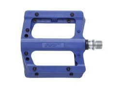 Pedale cu platforma HT NANO PA12A Plastic Albastre Pini Detasabili - Img 2