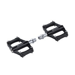 Pedale Force GRIT aluminiu cu rulmenti, negru