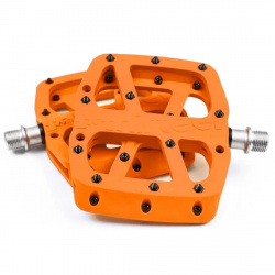 Pedale platforma E*THIRTEEN Base 100x110 mm MTB Orange