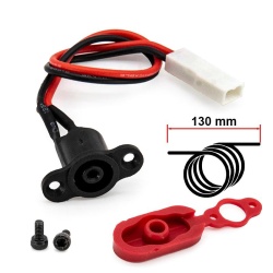 Port incarcare DC 8mm cu capac pentru Xiaomi M365 si Pro