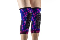 Protectii genunchi Seryt Arlecchino Pink Blue L/XL - Img 3