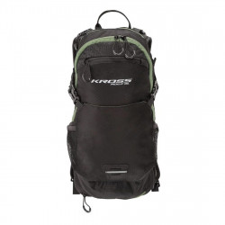 Rucsac cu rezervor apa KROSS Pickup 15 L Negru-Verde