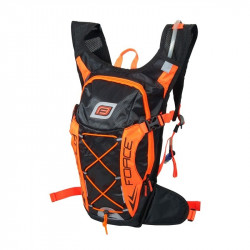 Rucsac Force Aron Pro Plus 10L+2L negru/portocaliu