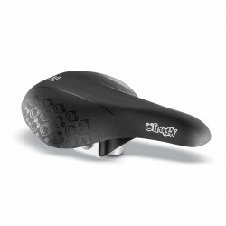 Sa copii SELLE ROYAL Froggy Junior-Unisex Soft Touch Cover Integrated Clamp Negru