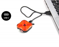 SET far+stop RAVEMEN LED FR150+CL06 USB-C