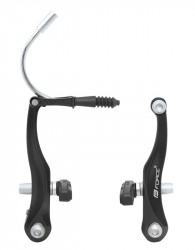 Set frane v-brake fata+spate Force V aluminiu neagra
