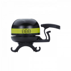 Sonerie pentru bicicleta BBB-14 Easyfit negru-portocaliu/galben/magenta