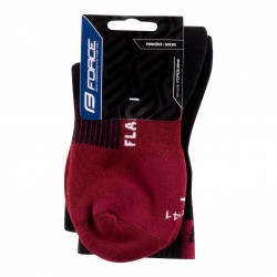 Sosete Force Flake black-bordo L-XL/42-47 - Img 2