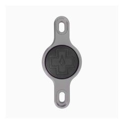 Suport Apple AirTag pentru cadru Muc-Off Secure Tag Holder V2 Argintiu