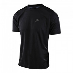 Tricou Bicicleta Troy Lee Designs Flowline Ss Solid Black