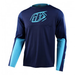 Tricou Bicicleta Troy Lee Designs Sprint Icon Navy