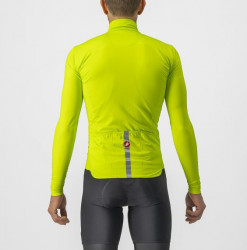 Tricou cu maneca lunga Castelli PRO Thermal Mid LS Galben Fluo - Img 2