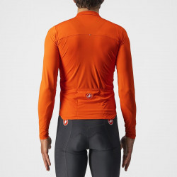 Tricou cu maneca lunga Castelli Prologo 7 LS Portocaliu/Antracit/Alb - Img 2