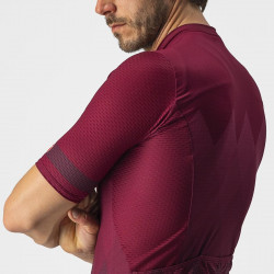 Tricou cu maneca scurta Castelli A Tutta Visiniu - Img 4