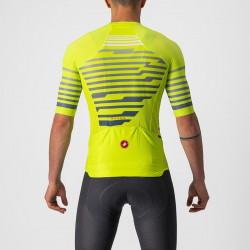 Tricou cu maneca scurta Castelli Climbers 3.0 SL Galben Fluo - Img 2