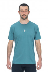 Tricou CUBE Organic T-Shirt Fichtelmountains GTY Fit Grey'n'Coral - Img 3