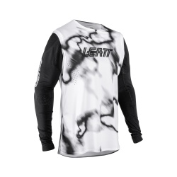 Tricou Leatt MTB Gravity 8.0 Heatmap White XL