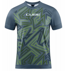Tricou maneca scurta CUBE ATX Round Neck Jersey TM Olive