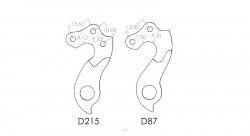 Ureche Cadru PILO D87 BH, Canyon, De Rosa, Fuji, GT, Gios, Kona, Marin, Raleigh, Ridley, Stevensâ€¦ - Img 2