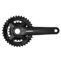 Angrenaj pedalier SHIMANO FC-MT210-B Brat 170 mm 36x22T 2x9 Viteze Boost