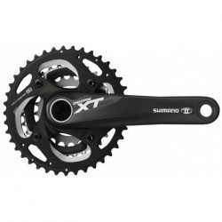 Angrenaj Shimano Deore XT FC-M782-L 40x30x22T 175mm 10 viteze negru