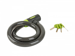 Antifurt cu Cheie AUTHOR ACL-85 C-Sleeve 25x1000 mm Negru/Verde