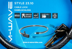 Antifurt cu Cheie Expandabil M-WAVE "STYLE 23.10" - Img 4