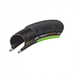 Anvelopa Continental UltraSport II 700x23c negru/verde