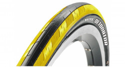 Anvelopa Maxxis Detonator 700x23C black yellow 60TPI 1 ply