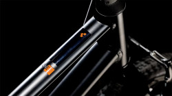 Bicicleta copii CUBE Numove 140 black´n´orange