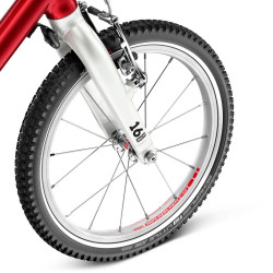 Bicicleta copii WOOM 3 Automagic Rosu