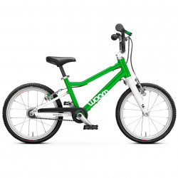Bicicleta copii WOOM 3 Automagic Verde