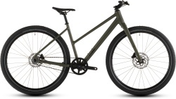 BICICLETA CUBE EDITOR ONE TRAPEZE REEDGREEN BLACK